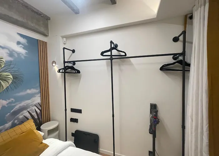 Le Loft Bleu La Madeleine - Un Mini Loft Design Et Tres アパート パリ