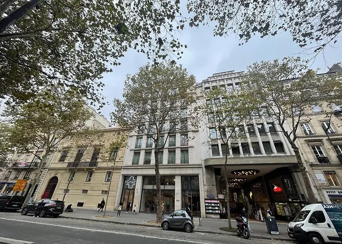 Le Loft Bleu La Madeleine - Un Mini Loft Design Et Tres アパート パリ